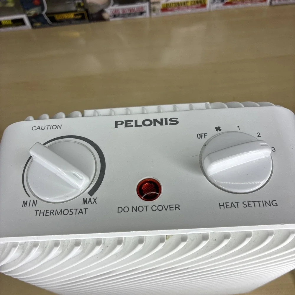 Pelonis 1500W 3Speed Electric FanForced Space Heater White PSH08F1AWW NEW NO BOX